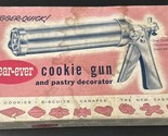 Vintage Wear-Ever Cookie Gun &amp; Pastry Decorator in Original Box #3365 - $34.58