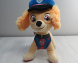 Paw Patrol plush Skye Rescue Pups Pilot blue pink puppy dog Nick Jr Spin... - $8.90