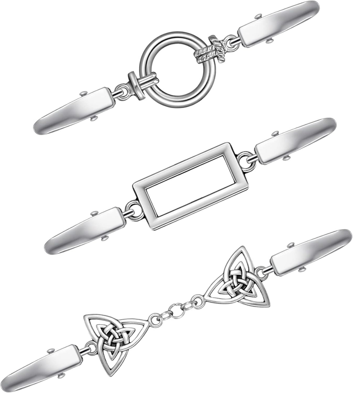 dress cinch clips Gold Buckle & Brown Leather Clip for Dress, Cardigan KardiKlips are Ideal for 3 Pcs Cinch Clips Dress