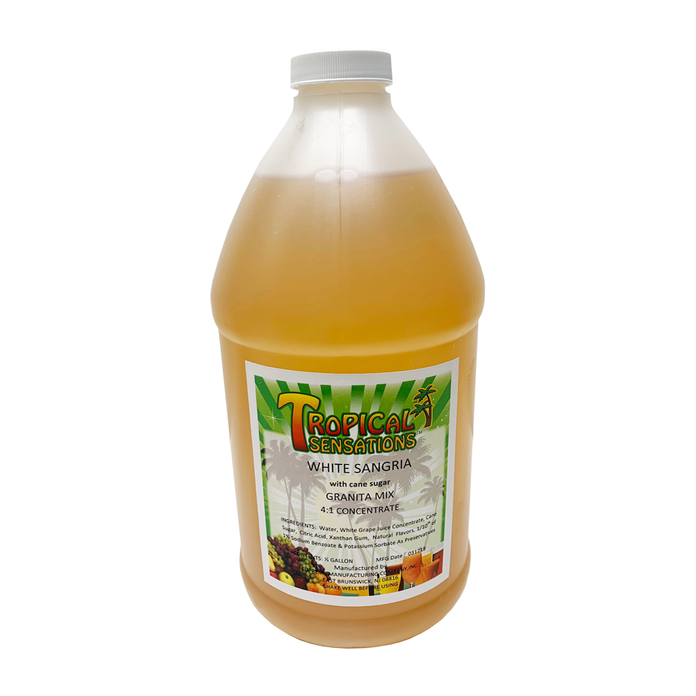 White Sangria Frozen Drink &amp; Granita Mix, 64 oz bottle - Made w/ Pure Ca... - $33.99