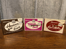 Vintage 1950’s Nat Sherman Tobacco Boxes. - £20.77 GBP