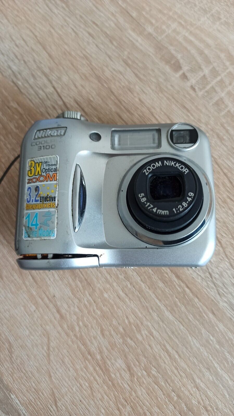 Primary image for Nikon COOLPIX e3100 3.2MP Digital Camera work