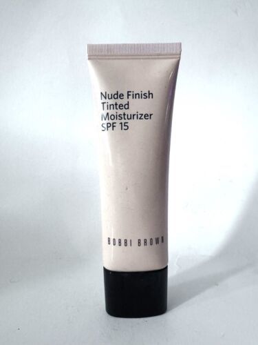 Bobbi Brown nude finish tinted moisturizer spf 15 porcelain tint 1.7oz NWOB - $91.07