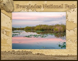 Everglades National Park Laser Engraved Wood Picture Frame Landscape (4 x 6)  - £23.76 GBP