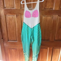 Tipsy Elves Pink Mermaid Bodysuit Costume Cosplay Size XL New with tags, shimmer - £27.54 GBP