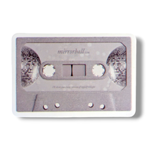 Taylor Swift Vinyl Sticker (RR43): Mirrorball Cassette Tape, 1.25 in. - $4.90