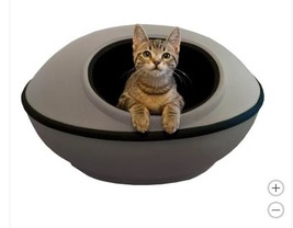 K&amp;H Cat Dog Pod  Bed Gray Grey Cave-Like Mod Dream Enclosed Comfortable ... - $69.99