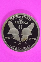 Proof 2016 S Code Talkers Sacagawea Dollar Deep Cameo Same Coin In Pics ... - £10.44 GBP