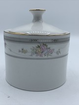 Farberware Fine China SOUTHAMPTON 223K China 3&quot; Sugar Bowl with Lid - £9.98 GBP