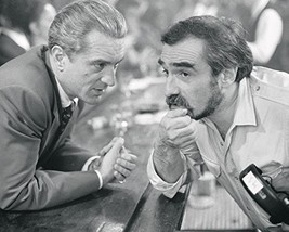 Goodfellas Robert De Niro 16x20 Canvas Giclee On Set With Martin Scorcese - £55.03 GBP