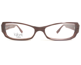 Jean Lafont Eyeglasses Frames AMBIANCE 527 Striped Brown Red Cat Eye 53-... - £102.69 GBP