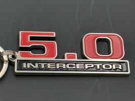 Ford Interceptor 5.0L Tribute Keychain. (K5) - £11.78 GBP