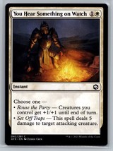 MTG Card Your Hear Something on the Watch Instant #42 - $0.98