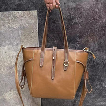  European-Style Embossed Bag Women&#39;s Easy Matching Tote Bag Large Capacity Hand  - $85.00