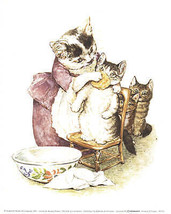 BEATRIX POTTER The Tale of Tom Kitten 12&quot; x 9.5&quot; Poster 1991 Contemporar... - $515.59 MXN