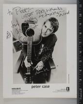 Peter Custodia Autografo Firmato 8x10 B&amp;w Promozionale Promo Foto Tob - $65.19