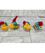 McDonald&#39;s Disney&#39;s Little Mermaid Stuffed Plush Happy Meal Toy Set of 4... - $476.67 MXN