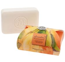 Mangiacotti Shea Butter Guest Soap Scented Bar Soaps, 6 Ounces, Clementine - £9.85 GBP