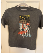 Star Wars Boys&#39; Darth Vader and Stormtrooper Death Star Fight T-Shirt SM... - £10.24 GBP