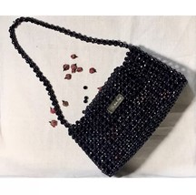 Dark Simple Bag - Super pretty black shoulder bag for women - $90.00