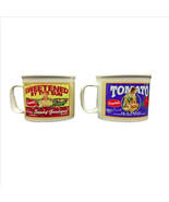 Vintage Collectable Campbell&#39;s Soup Mugs 1 Set of 2 Mugs 12oz Size - £10.37 GBP