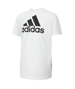 ADIDAS AEROREADY PERFORMANCE BOY&#39;S SHIRT ASSORTED SIZES NEW AA6062 W01 - $12.99