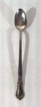 Oneida VALLEY ROSE Silverplate iCED TEASPOON Wm A Rogers 1956 Silverware - $7.86 CAD