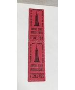 Vintage Pair of Empire State Building Observatories Ticket Stubs - $12.07 CAD