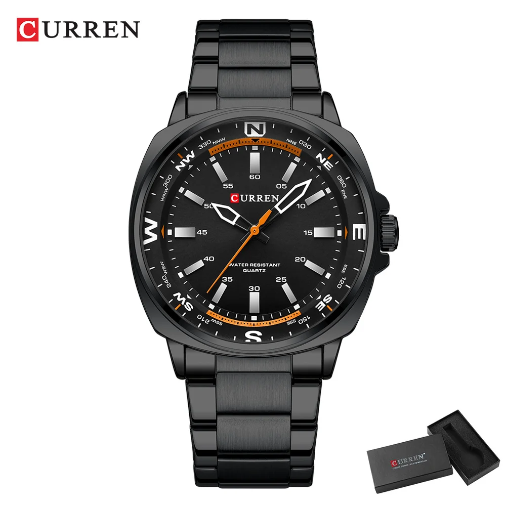 Fashion Unique Design Watch for Man Simple Business Stainless Steel Band... - $46.59
