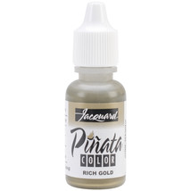 Jacquard Pinata Color Alcohol Ink .5Oz-Rich Gold - $8.95