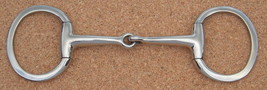 English Eggbutt Stainless Steel Horse Bit CHOICE 5.25 or 5.75 or 6 Snaffle Mouth - £14.72 GBP+