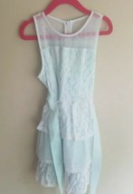 Disney D-Signed Girls Mint White Lace Croquet Dress. Size 6 - $15.83