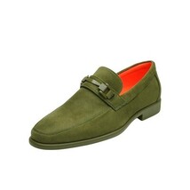 Men's TAYNO Shoes Soft Micro Suede Slip-on Loafer THE CAPRIO S Lime Green image 5