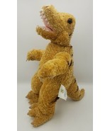 Build A Bear Workshop T-Rex Roaring BABW Orange with Black Stripes Dinosaur - $21.52 CAD