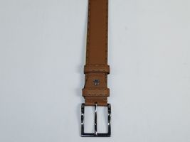 Men Genuine Leather Belt PIERO ROSSI Turkey Full Grain Hand Stitch 301 Cognac image 2