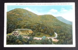 Massanutten Mountains Summit on Lee Highway Luray Virginia VA Postcard c1930s - £6.33 GBP