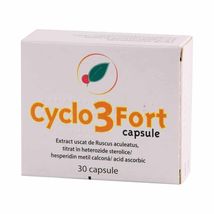 Cyclo 3 Fort, 30 cps, Hemorrhoidal Crises, Heavy Legs Syndrome, Pain, Irritation - £14.99 GBP