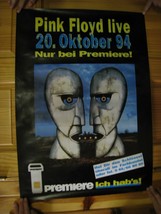 Pink Floyd Poster Live October 20 1994 - $8,204.55 MXN