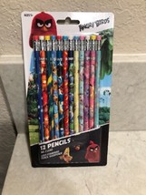 Inkology Angry Birds Set Of 12 Pencils No. 2 Lead New A19EF - £7.98 GBP