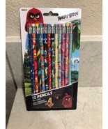 Inkology Angry Birds Set Of 12 Pencils No. 2 Lead New A19EF - £8.00 GBP