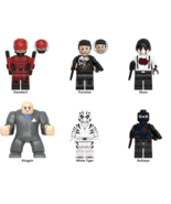 6pcs Daredevil Born Again Minifigure Set Marvel Brick Toys Villains - $23.99