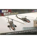 Cobra Attack Helicopter Platoon American WWIII Team Yankee - £41.66 GBP