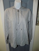 Michael Kors Pearl Heather Hooded Pullover Size S Women&#39;s NEW - £48.46 GBP