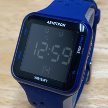 Armitron 40/8417 Men 50m Reverse LCD Digital Quartz Alarm Chrono Watch~New Batte - £20.86 GBP