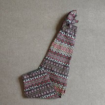 DG2 Diane Gilman Knit Capri Crop Side Tie Legging Womens Size S Aztec De... - £18.69 GBP