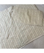 Vntg Ralph Lauren Trianon Floral Stripe King Quilt W/King Sham Romantic ... - $3,697.61 MXN