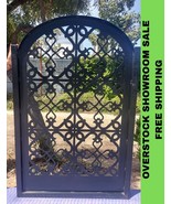 Metal Gate Modern Urban Pedestrian Walk Iron Garden Gate driveway gate - $949.00