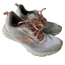 Brooks Anthem 3 Women&#39;s Size 9 Gray Pink Sneakers Running Walking Well Worn - £15.56 GBP