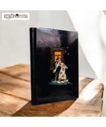 Diario artistico russo dipinto a mano laccato borsa da collezione carta... - $942.35 MXN