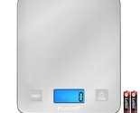 Fuzion Digital Kitchen Scale, 5000G/11Lb X 0.1Oz Food Scales Digital Weight - $31.97